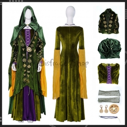 Disfraces de Hocus Pocus 2 Winifred Sanderson Cosplay - Personalizado