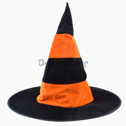 Sombrero de Bruja de Punta Negra Decoraciones de Halloween