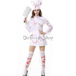 Uniforme de Chef Ropa Ensangrentada