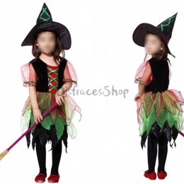 Disfraz de Bruja para Niños Pettiskirt de Elfo