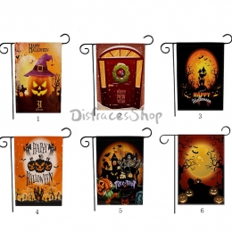 Impresión de Patrones de la Serie de Calabazas de Banderas de Jardín