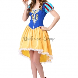Disfraces Blancanieves Vestido de Palacio de Halloween para Mujer