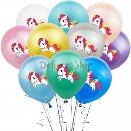 Globo Unicornio de Color Sólido Globos de Cumpleaños