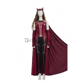 Disfraces de Vengadores Traje de Bruja Escarlata Cosplay - Personalizado