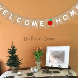 Cola de Golondrina de Manzana Tira de la Bandera Decoración de Vacaciones