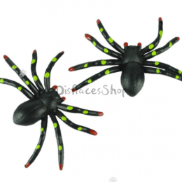 Decoraciones de Halloween Simulación Modelo de Araña Negra