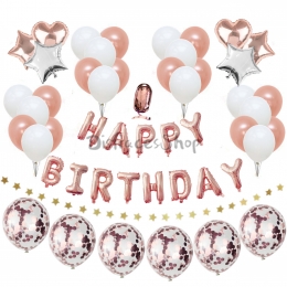 1 ° a 5 ° Globos Cumpleaños Decoración