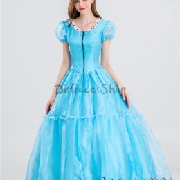 Disfraz Alicia en el País de las Maravillas Vestido de Princesa de Halloween
