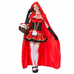 Disfraces Caperucita Roja Vestido Largo de Halloween