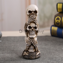 Modelo de Tres Calaveras Suministros de Halloween