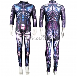 Traje de Combate del Equipo de Dinosaurios Disfraces Divertidos