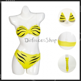 Disfraces de Anime Urusei Yatsura Lamu Lum Cosplay - Personalizado