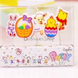 Vela Ovejas y Pollitos Cumpleaños Decoración