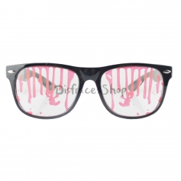 Vasos Manchados de Sangre Maquillaje de Halloween