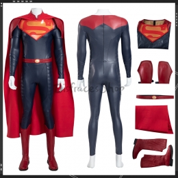 Disfraces de DC New Superman Jon Kent Suit Cosplay - Personalizado