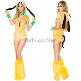 Disfraces Perrito Traje de Pierna Mono de Halloween