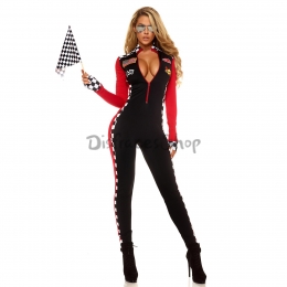 Traje de Carreras de Una Pieza Disfraces de Animadora