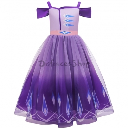 Disfraces de Disney para Niños Cosplay Estilo Púrpura