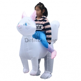 Caballo Blanco Niño Gato Disfraces Hinchables