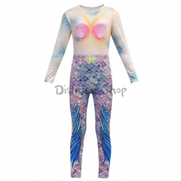 Traje de Baño de Una Pieza del Disfraces de la Sirenita