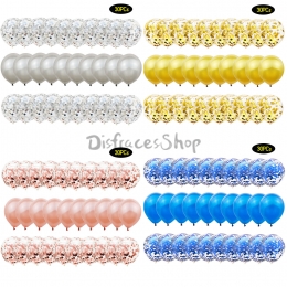 Conjunto de Globos de Confeti Decoraciones de Boda