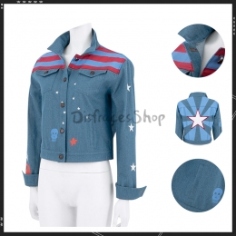 Disfraces de Miss America Chamarra Vaquera Cosplay - Personalizado