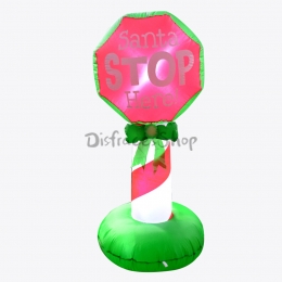 Navidad Cartel de la Calle Disfraces Inflables