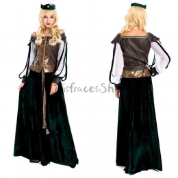 Disfraces Blancanieves Reina Vestido de Disney de Halloween