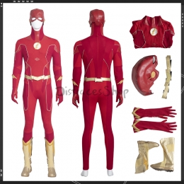 Disfraces de The flash Temporada 8 Suit Cosplay - Personalizado