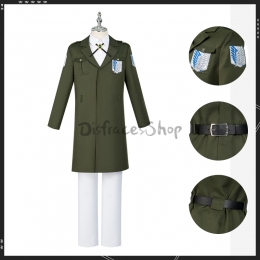 Disfraz de Cosplay Armin Arlert de Attack On Titan Temporada 4 Uniforme Militar - Personalizado