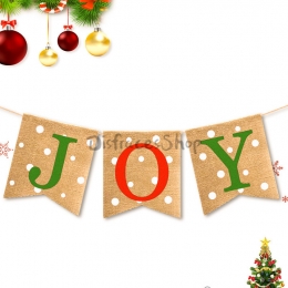 Punto de Onda Tire de la Bandera Decoraciones de Navidad