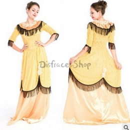 Disfraces Vestido de Reina de Pala de Corazón Rojo Disney