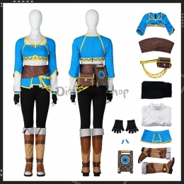 Disfraces de The Legend of Zelda: Breath of the Wild  Zelda Cosplay - Personalizado