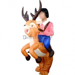 Niños Alce Navidad Disfraces Inflables