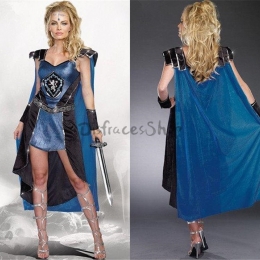 Disfraces Vestido de Capa de Caballero Medieval de Halloween