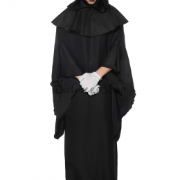 Disfraces Traje Negro Ropa de Diablo de Halloween