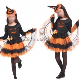 Manto de Bruja Mágica Disfraces de Calabaza