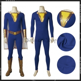 Disfraces de Héroe Shazam Freddy Freeman Blue - Personalizado