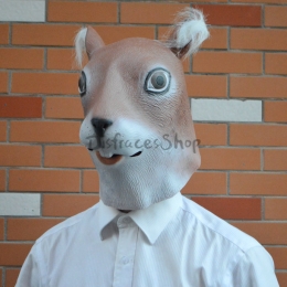 Máscara de Ardilla de Decoraciones de Halloween