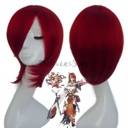 Pelucas Cosplay Onmyoji Rojo