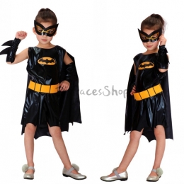 Disfraz de Hombre Murciélago para Niños Forma Negra