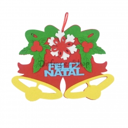Adornos Navideños Colgante de Tela de Fieltro