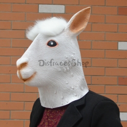 Máscara de Alpaca Decoraciones de Halloween