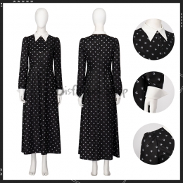 Disfraz de la Familia Addams del Miércoles - Personalizado