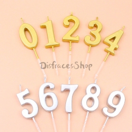 Vela Digital de Alta Calidad Decoración de Cumpleaños