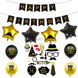 Traje de Globo de Decoración de Cumpleaños