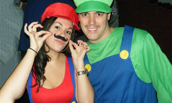 Disfraz Mario y Luigi