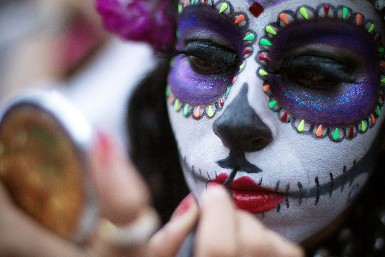 Ideas de Maquillaje para Disfraces de Bricolaje para el Día de los Muertos