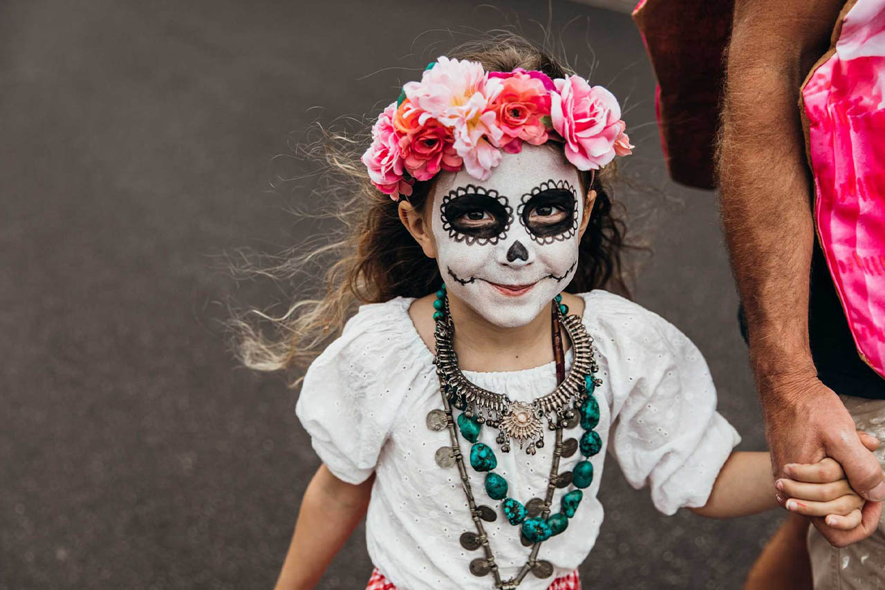 Disfraces del Día de Los Muertos para Niños